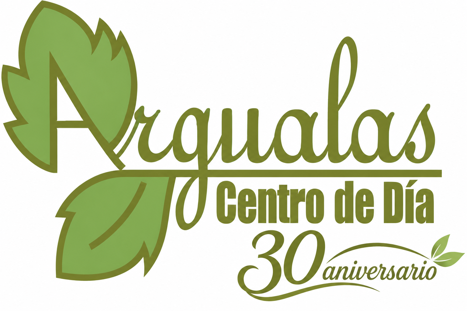 Logotipo del Centro de Día Argualas, 30 aniversario